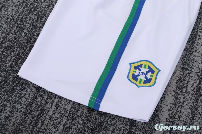 Retro Kids 1997 Brazil Away Jersey