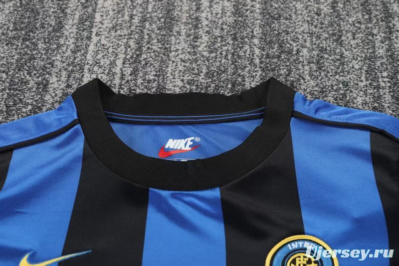 Retro Kids 99/00 Inter Milan Blue-Black Home Jersey