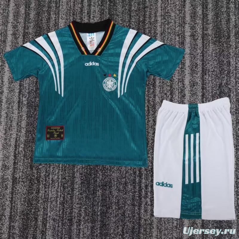 Retro Kids 1996 Germany Away Jersey
