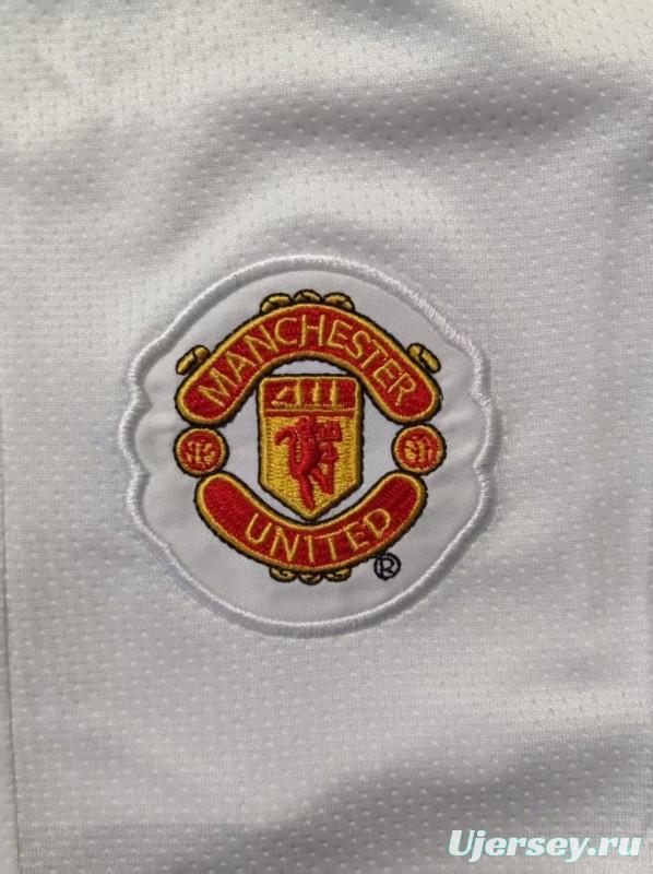 Retro Kids 07/08 Manchester United Away Long Sleeve Jersey
