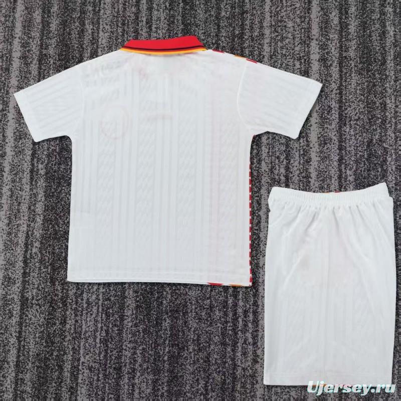 Retro Kids 1994 Spain Away Jersey