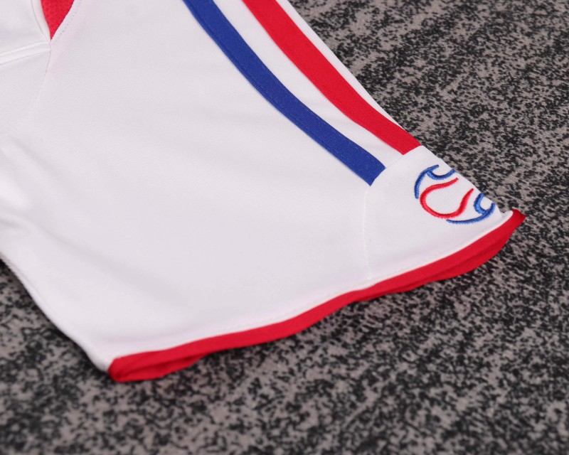 Retro Kids 2006 France White Away Jersey