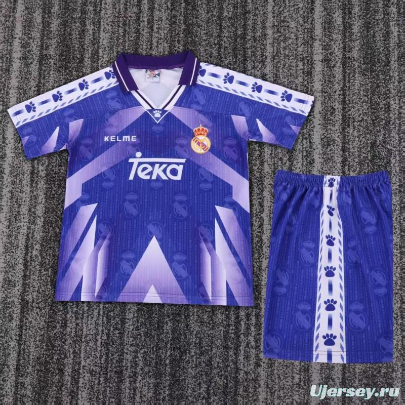 Retro Kids 96/97 Real Madrid Away Jersey