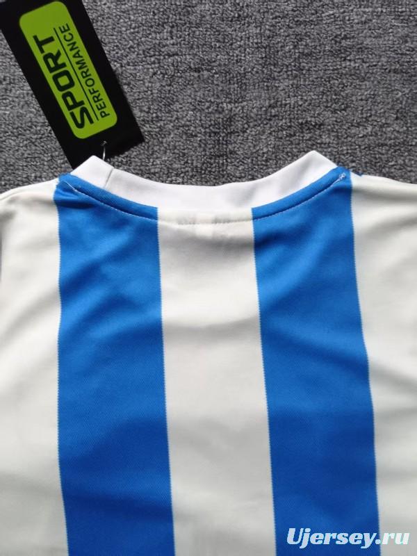 Retro 1998 Kids Argentina Home Long Sleeve Jersey