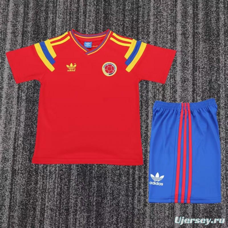 Retro 1990 Kids Colombia Away Jersey