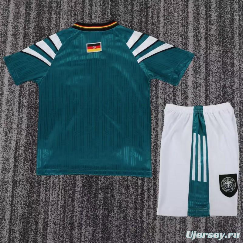 Retro Kids 1996 Germany Away Jersey