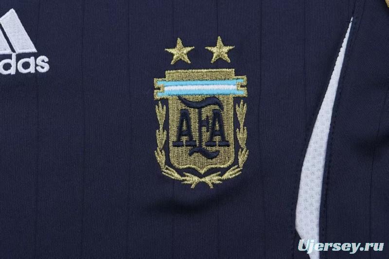 Retro Kids 2006 Argentina Away Jersey