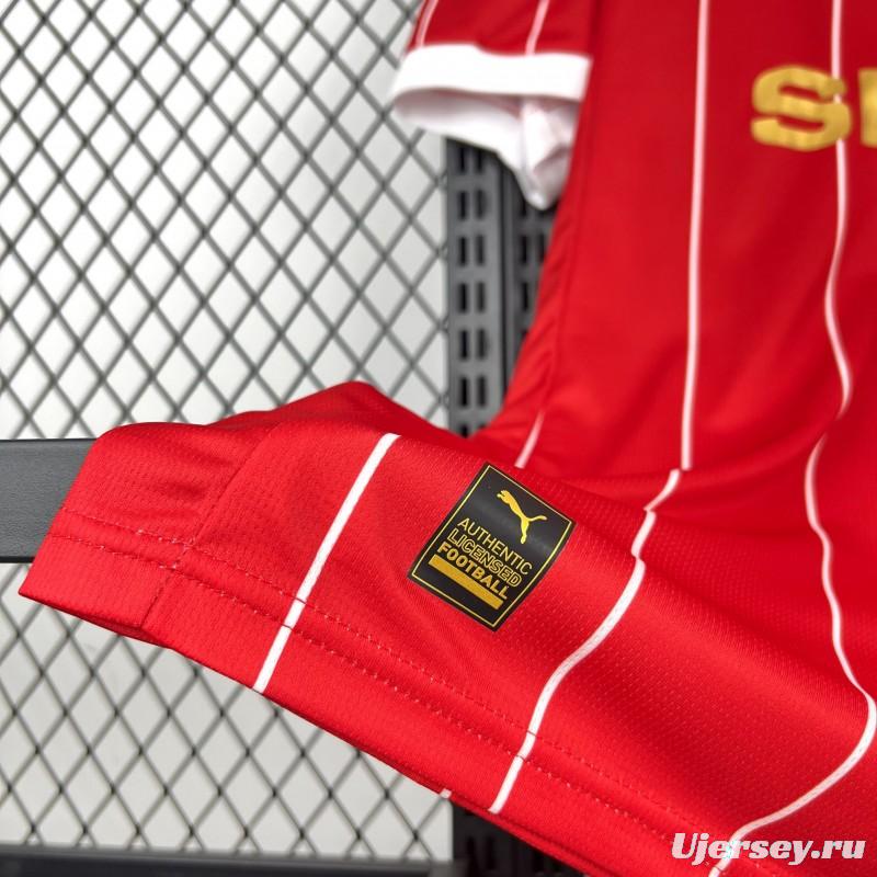 2025/26 Mens Sporting De Gijón Rrtro Jersey