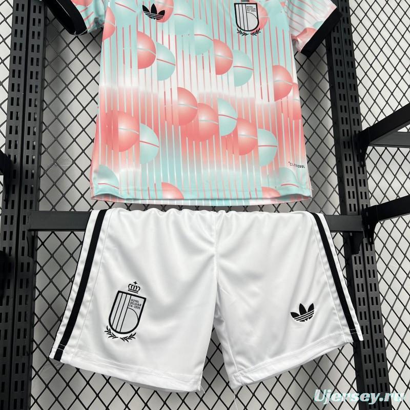 2026 Kids Belgium World Cup Away Kit