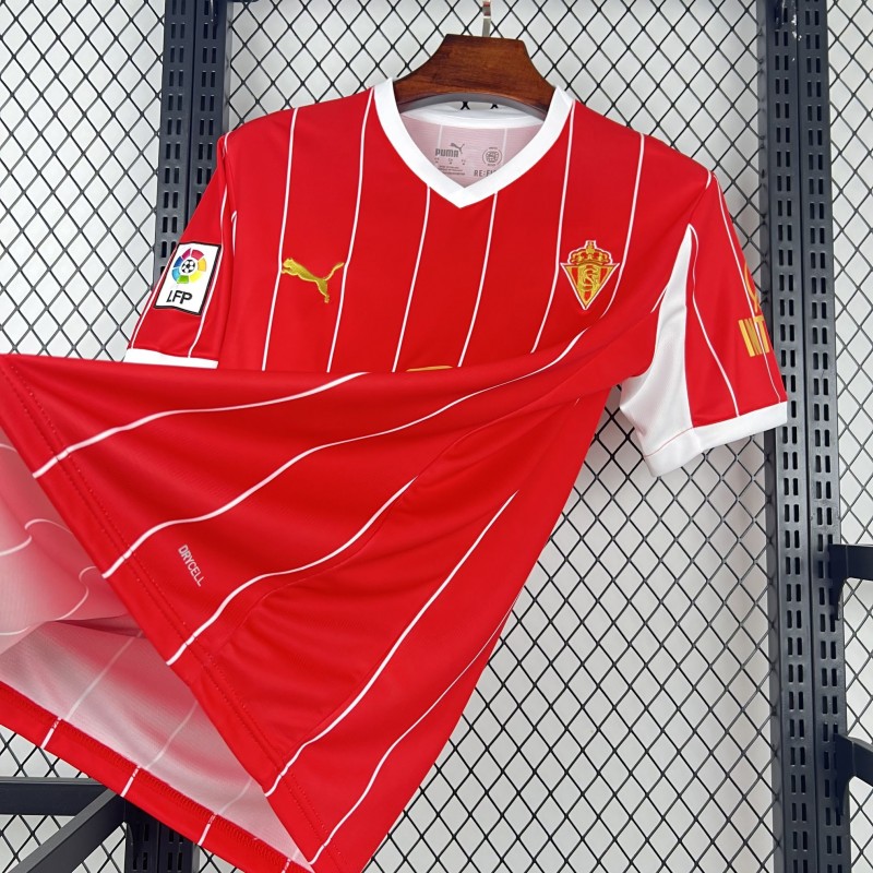 2025/26 Mens Sporting De Gijón Rrtro Jersey