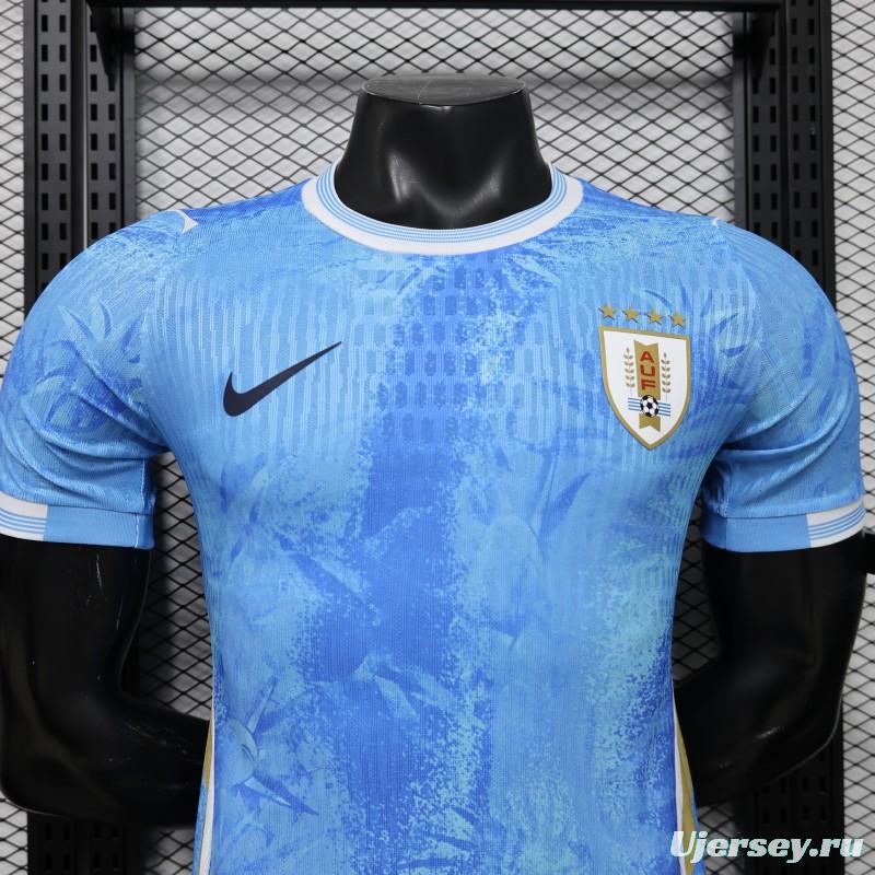 Player Version 2026 Uruguay Home Sky Blue Special Edition   Jersey