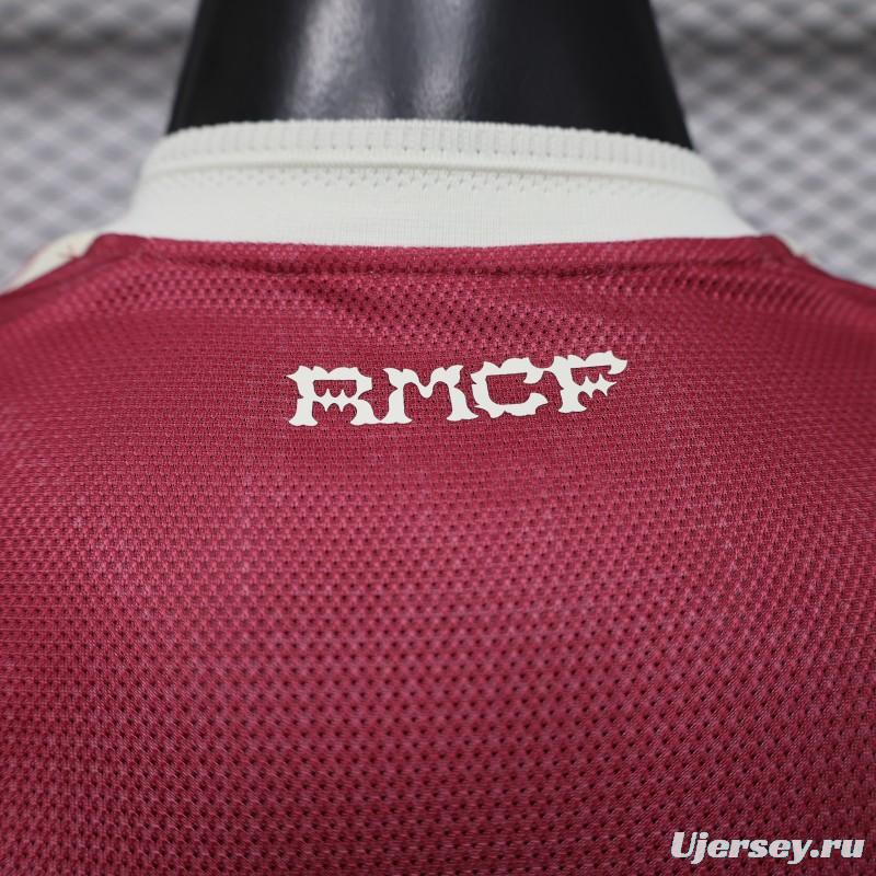Player Version 26/27 Real Madrid Third Burgundy Red Jersey
