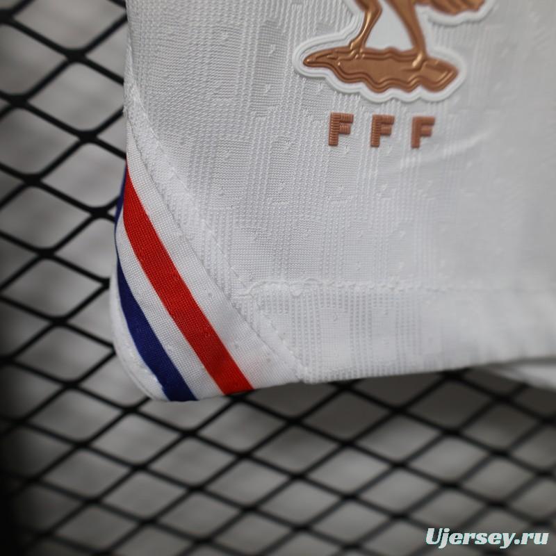Player Version 2026 France Home White  Shorts