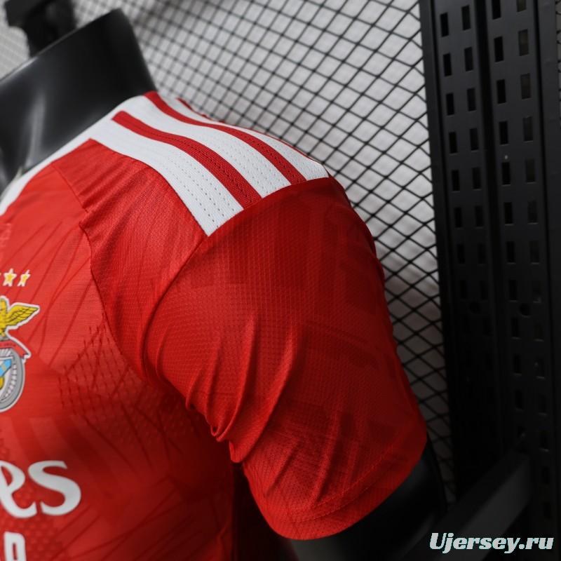 Player Version 26/27 SL Benfica Home Red Jersey