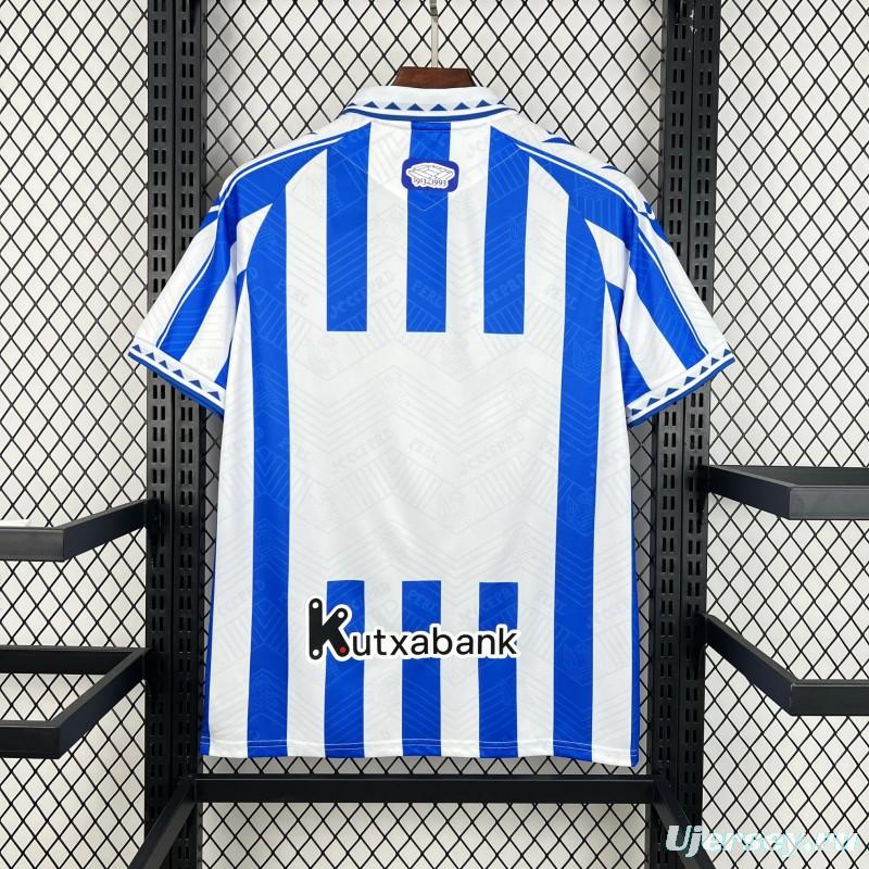 2025/26 Mens Real Sociedad Vintage Jersey
