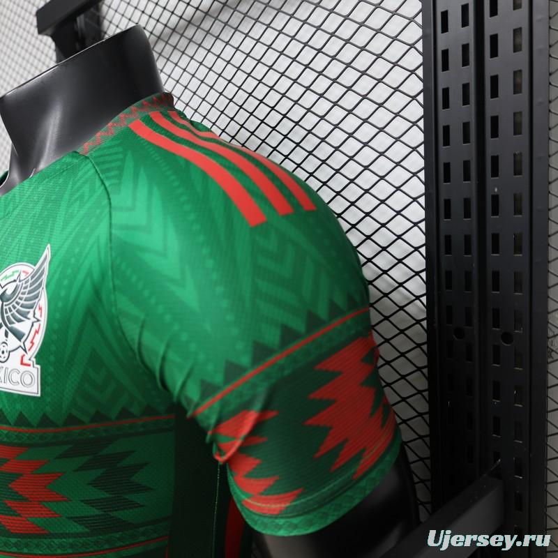 Player Version 2026 Mexico Green  Special Edition Home Jersey