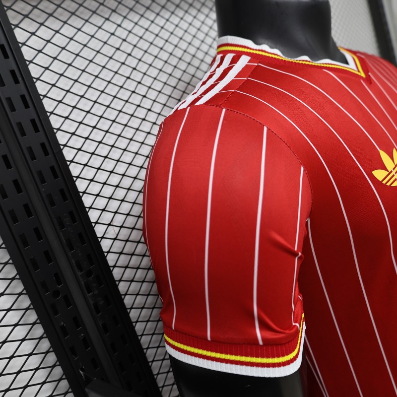 Player Version 26/27 Liverpool Red with White Pinstripe Home Jersey