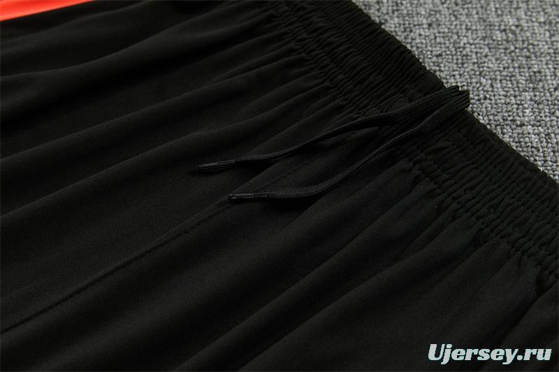 Player Version 26/27 Paris Black Half Zipper Jacket+Long Pants