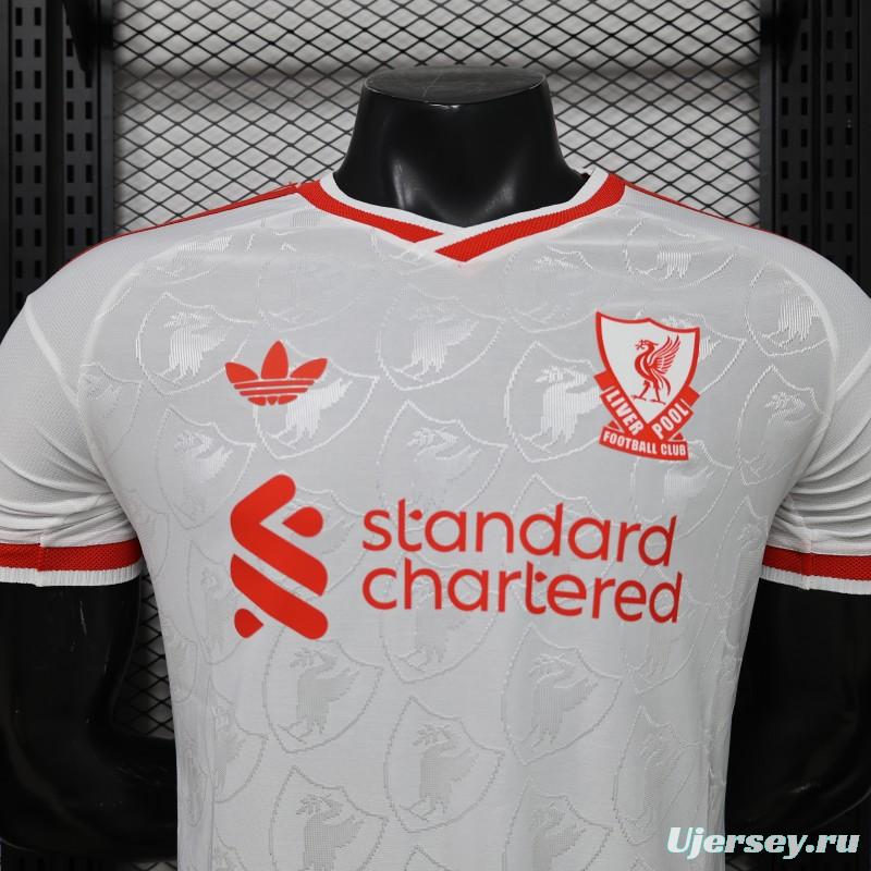 Player Version 26/27 Liverpool White  Jersey