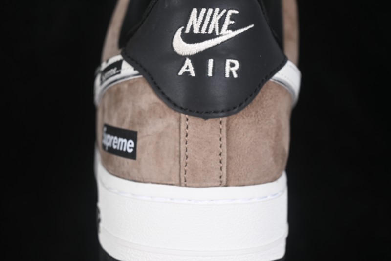 Nike Air Force 1 '07 Low Collaboration Skateboarding Shoes with Full-Length Air Cushion - WY0655-101