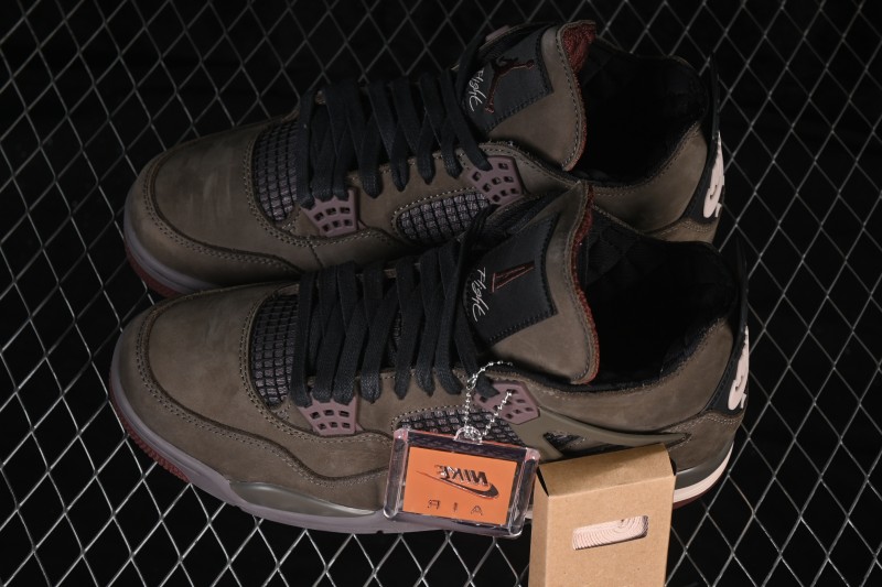 Nike A Ma Maniere x Air Jordan 4 Retro Dark Mocha Basketball Shoes - IF3102-200