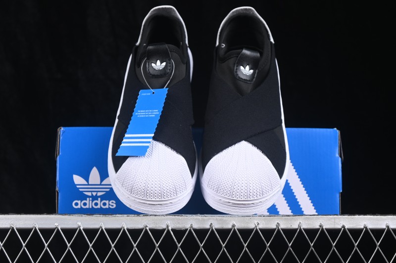 Adidas Originals Superstar Shell-Toe Lace-Up Skateboarding Shoes - KH8210