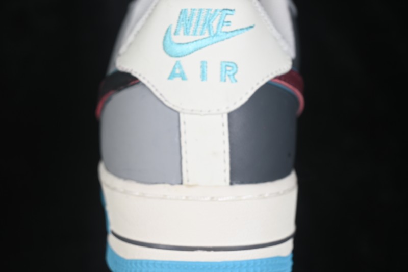 Nike Air Force 1 '07 Low Hand-Painted Graffiti Ice Island Prelude Casual Skateboarding Shoes - LJ8822-616