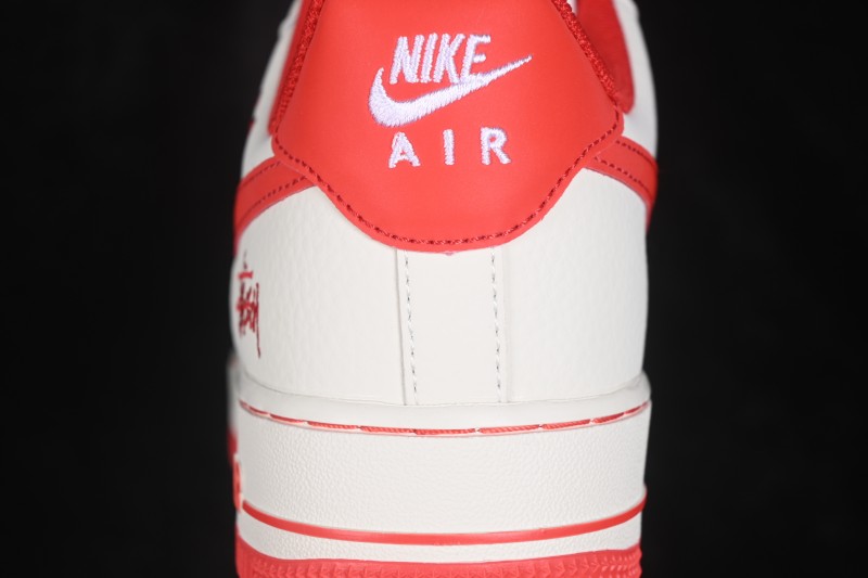 Nike Air Force 1 '07 Low Casual Sneakers with Hello Kitty Design - QZ6683-902