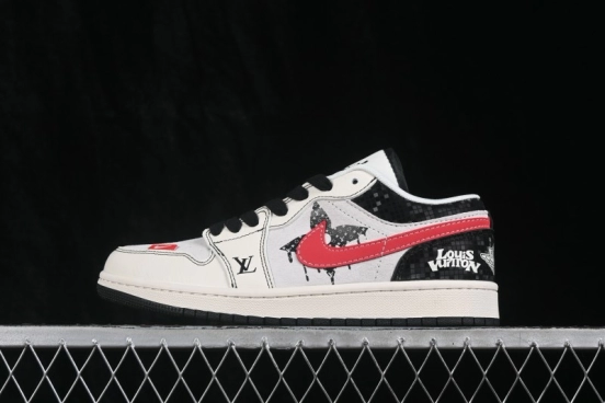 Nike Air Jordan 1 Low OG SP Collaboration Low-Top Casual Skateboard Shoes - CW6688-106