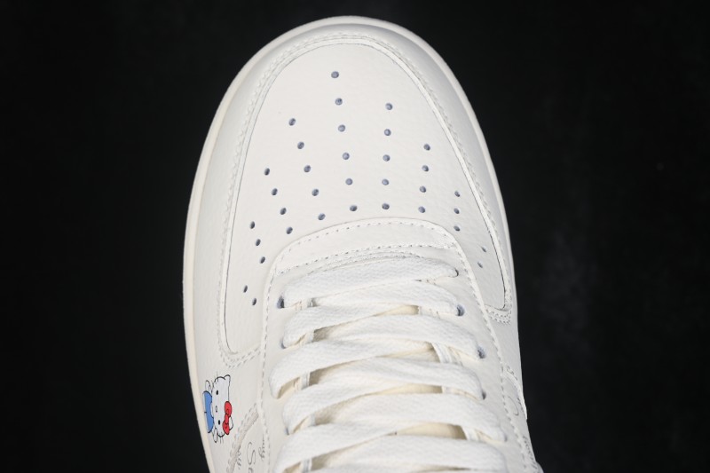 Nike Air Force 1 '07 Low Basketball Shoes with Full-Length Air Cushion - QZ6683-901