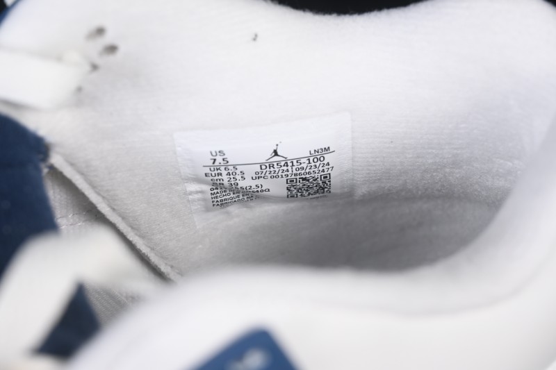 Nike SB x Air Jordan 4 Navy AJ4 Collaboration White Blue - DR5415-100