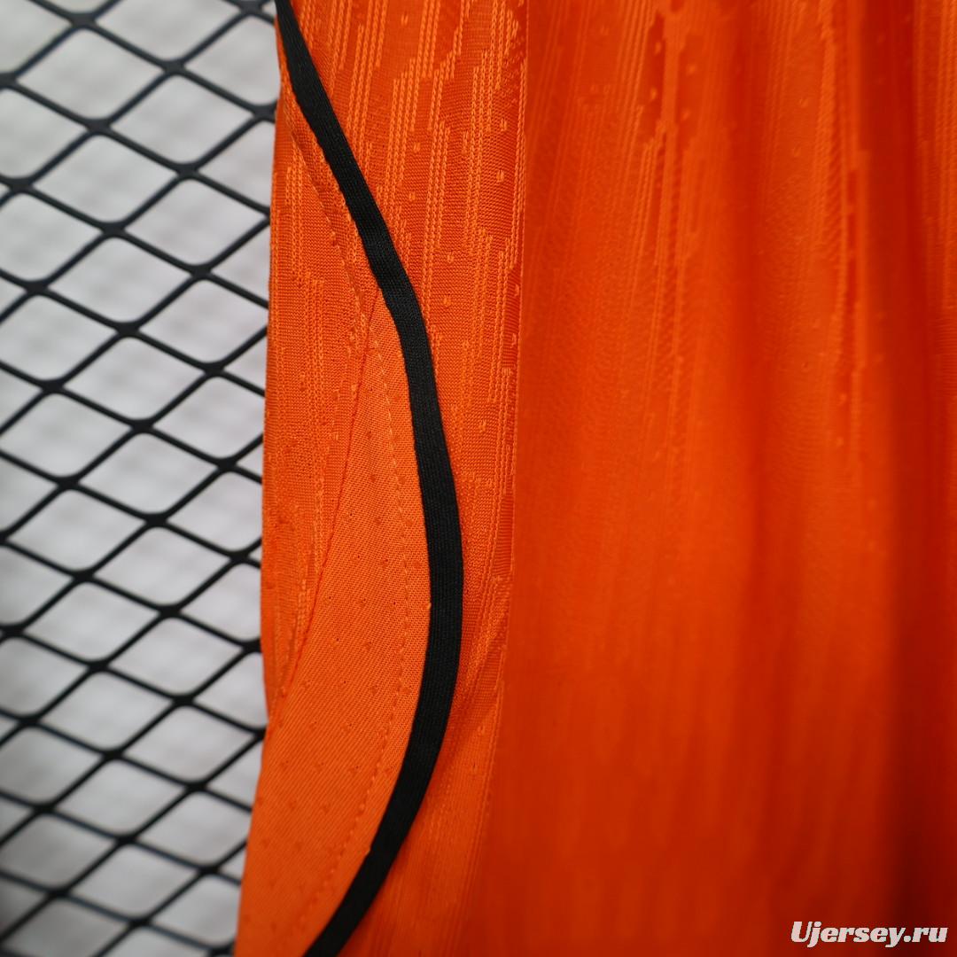 Player Version 26/27 Netherlands Orange Home Shorts