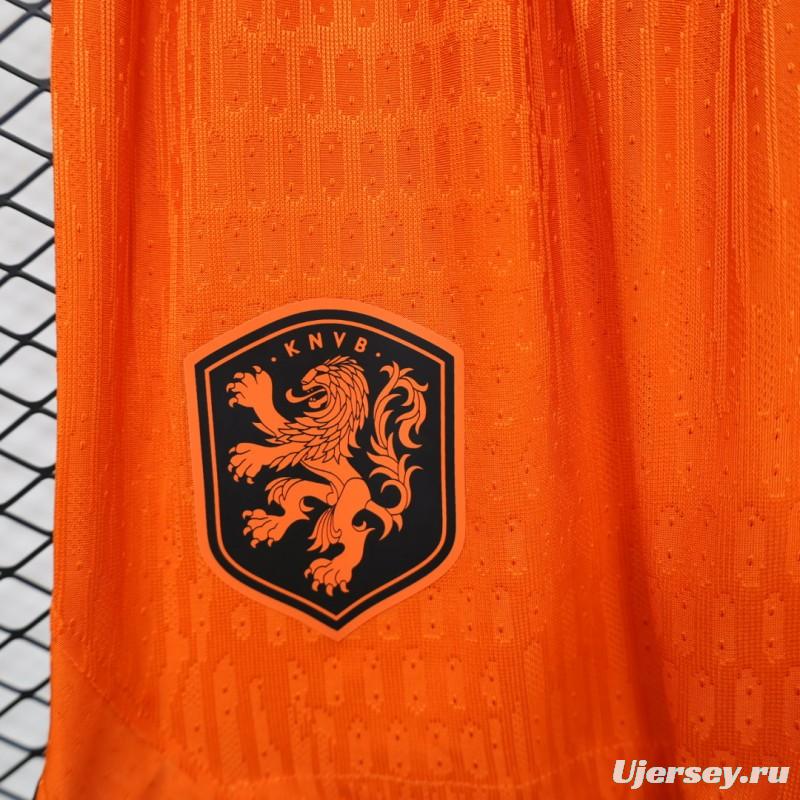 Player Version 26/27 Netherlands Orange Home Shorts