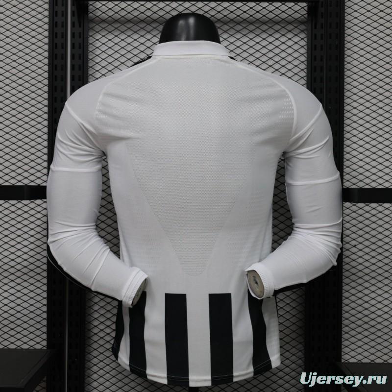 Player Version 26/27 Juventus Home Long Sleeve Jersey