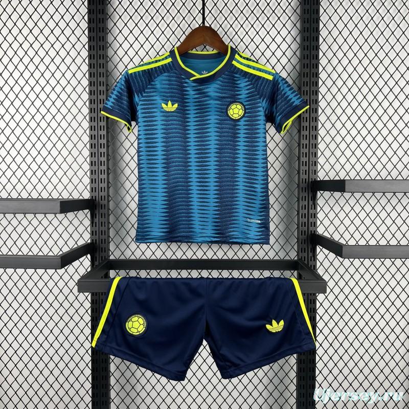 2026 Kids Colombia World Cup Away Kit