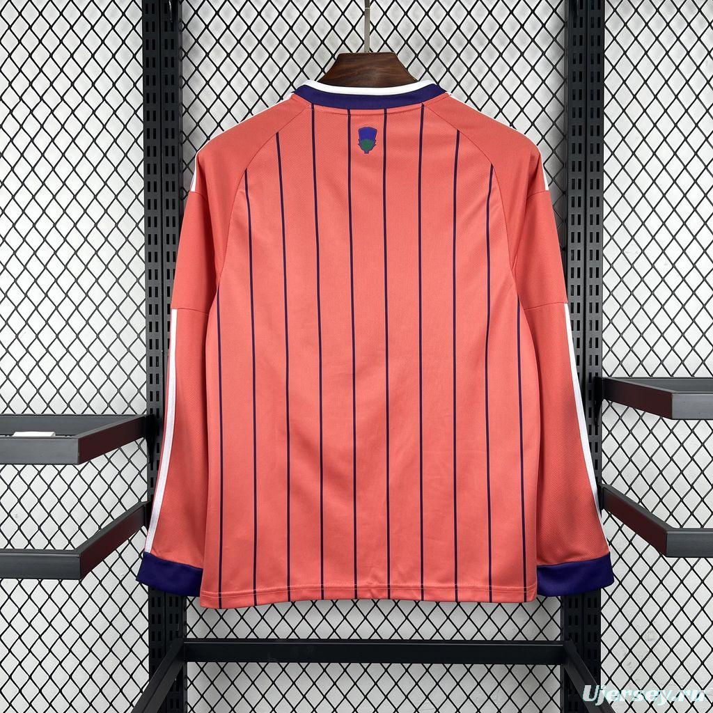 2026 Mens Scotland World Cup Away Long Sleeve Jersey