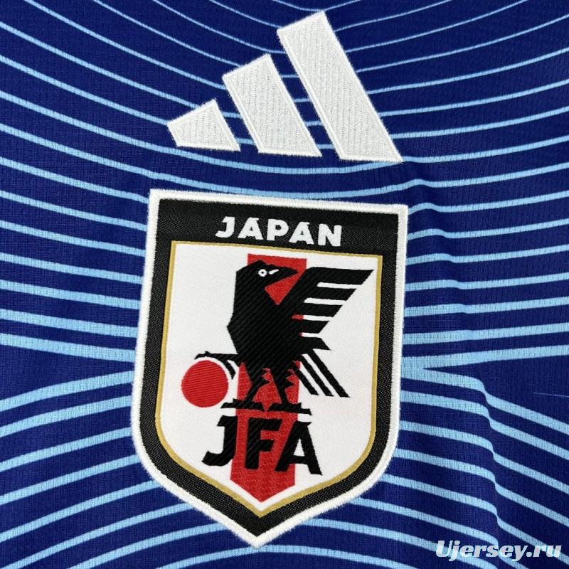 2026 Mens Japan World Cup Home Long Sleeve Jersey