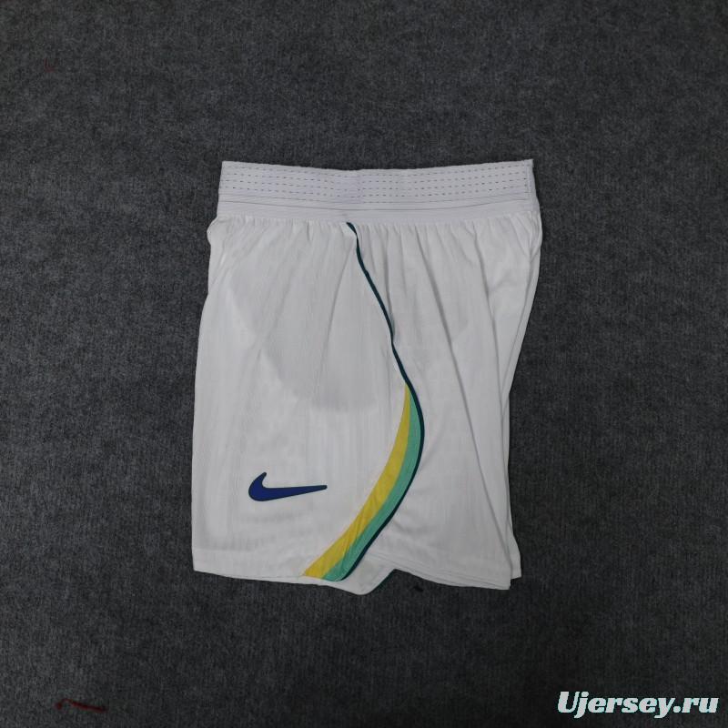Player Version 26/27 Brazil Home White Shorts