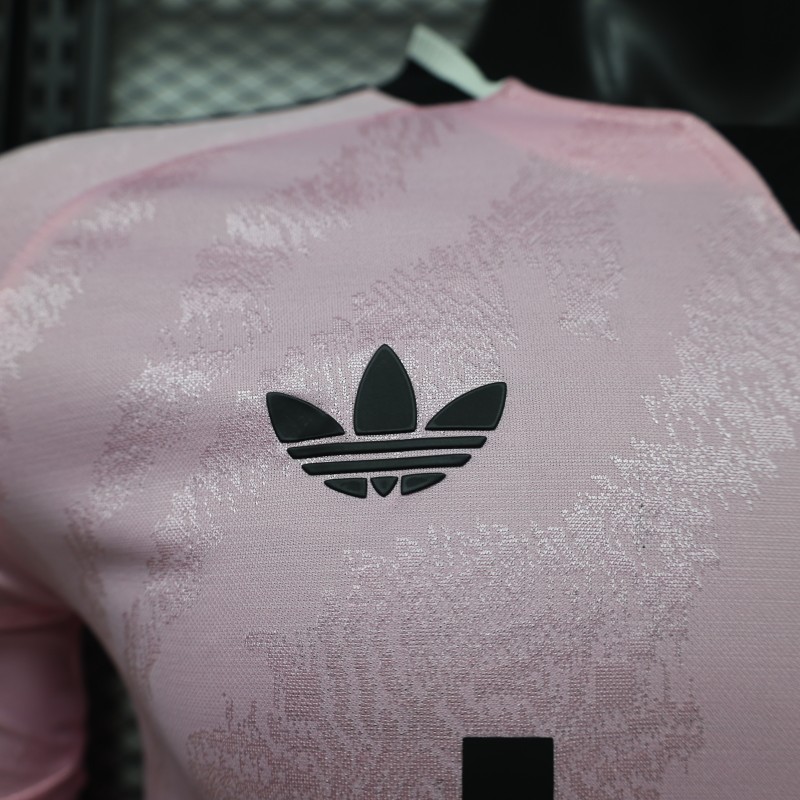 Player Version 26/27 Juventus Away Pink Long Sleeve Jersey