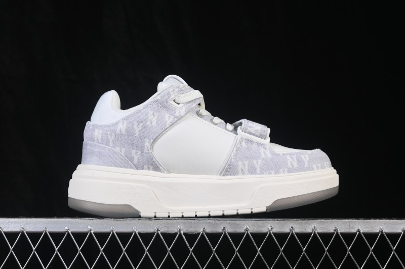 NY MLB Chunky Liner Pocket Monogram New York Yankees Thick Sole Casual Running Shoes - 3ASXMDM6N50GRS