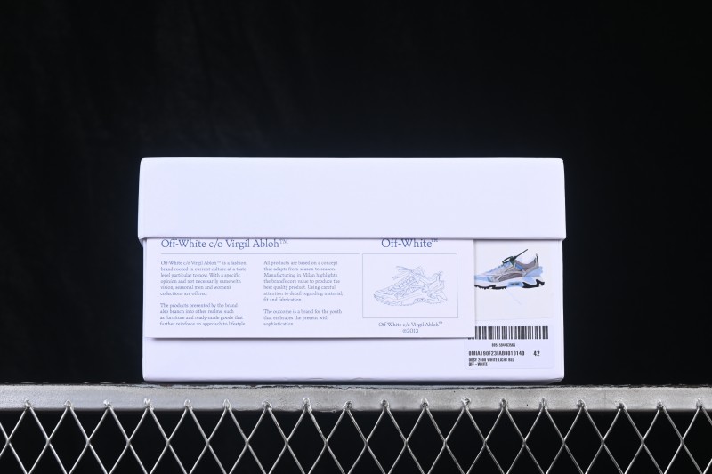 Off-White c/o Virgil Abloh Retro Running Shoes - AJF6