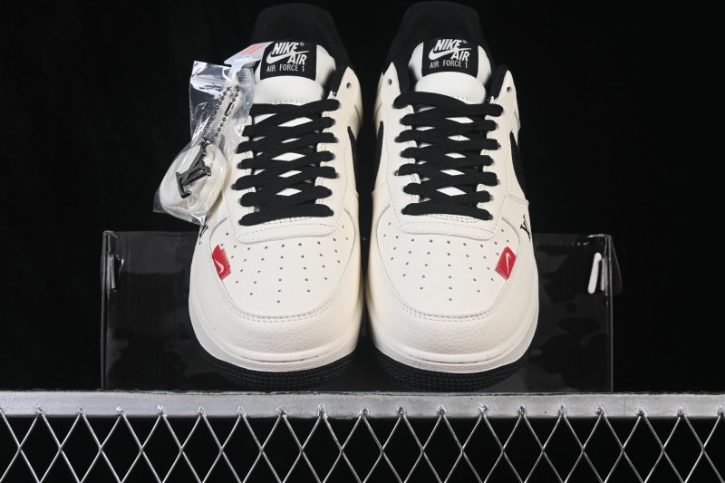 Nike Air Force 1 '07 Low Casual Sneakers with Full-Length Air Cushion - DN1688-815