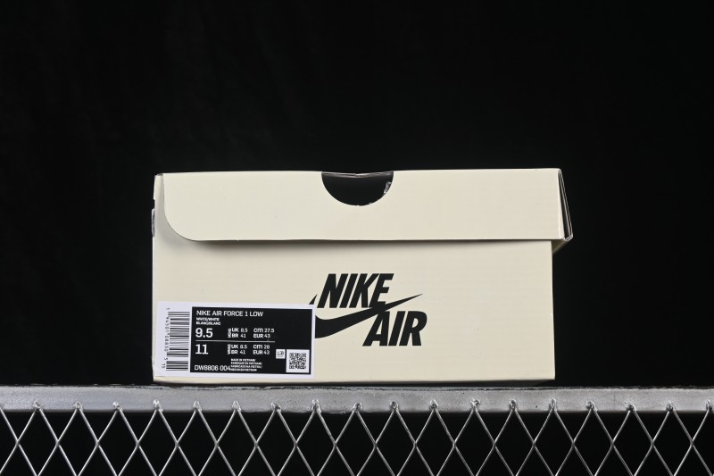 Nike Air Force 1 '07 Low Casual Basketball Shoes with Full-Length Air Cushion - DW8806-004