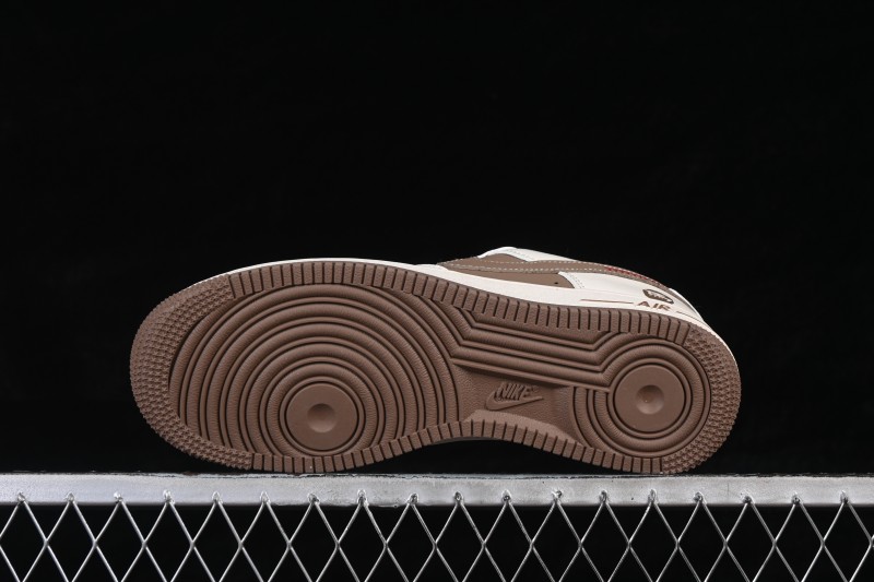 Nike Air Force 1 '07 Low Year of the Horse Limited Edition White Brown Casual Basketball Sneakers - XD0028-017