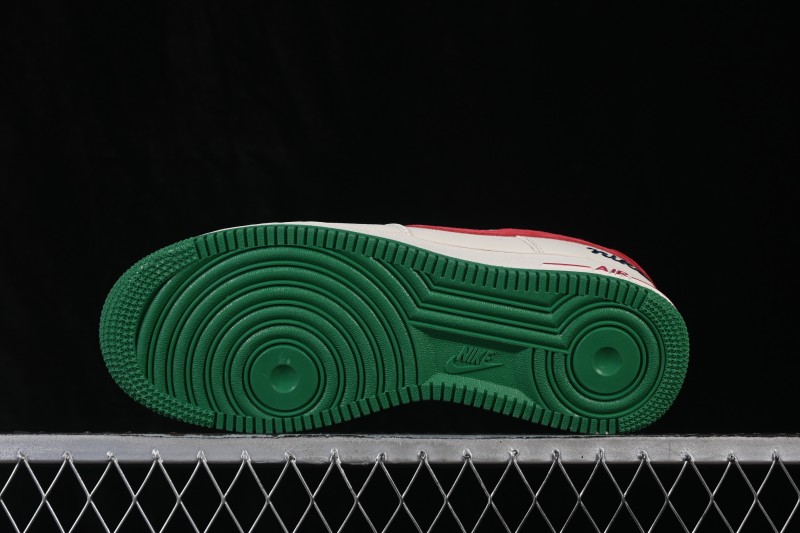 Nike Air Force 1 '07 Low Casual Skateboarding Shoes with Full-Length Air Cushion - FV3694-108