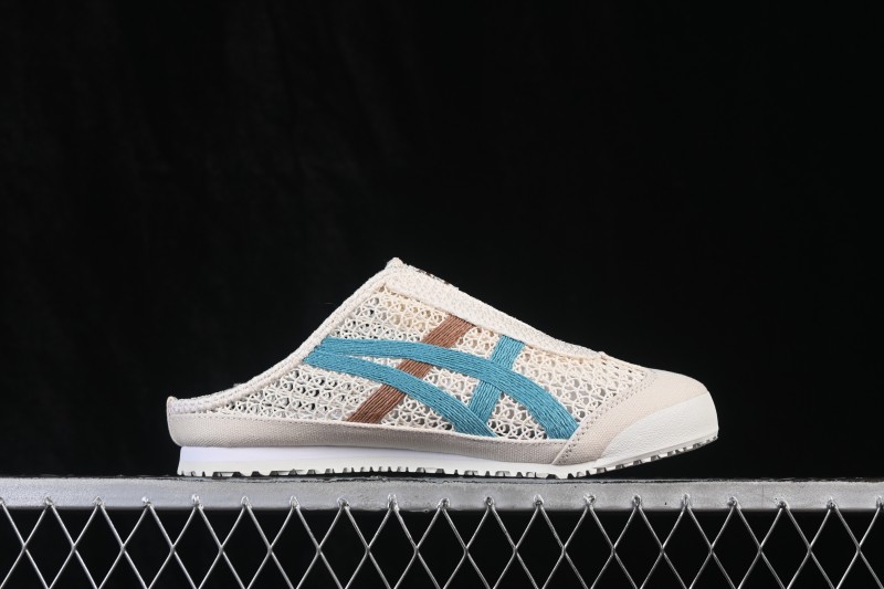 Onitsuka Tiger Mexico 66 Sabot Breathable Mesh Slip-On Half-Shoe - 1183C208-100