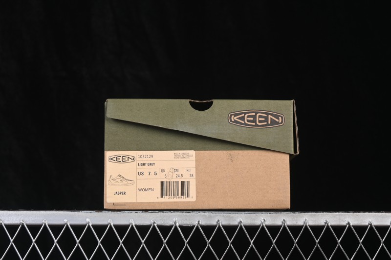 Keen Jasper Retro Street Style Outdoor Shoes - 1032129 Light Grey
