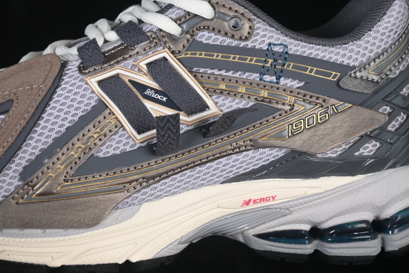 New Balance 1906 Retro Running Shoes with Breathable Mesh and T-Beam Arch Support - U19066U8