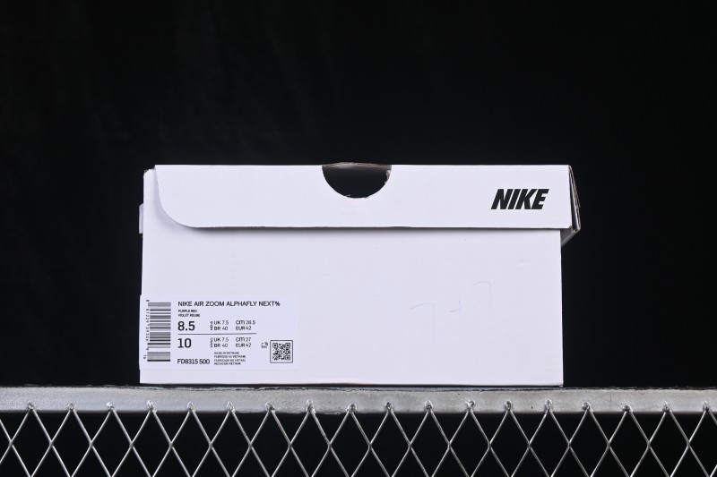 Nike Zoom VaporFly Next% 3 Prototype Marathon Running Shoes with Dual Air Zoom and ZoomX Foam - FD8315-500