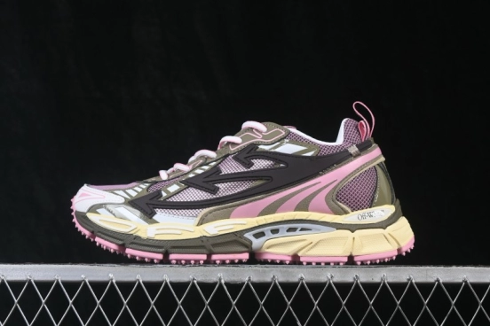 Off-White c/o Virgil Abloh Retro Running Shoes with Deconstructed Design - AJF6